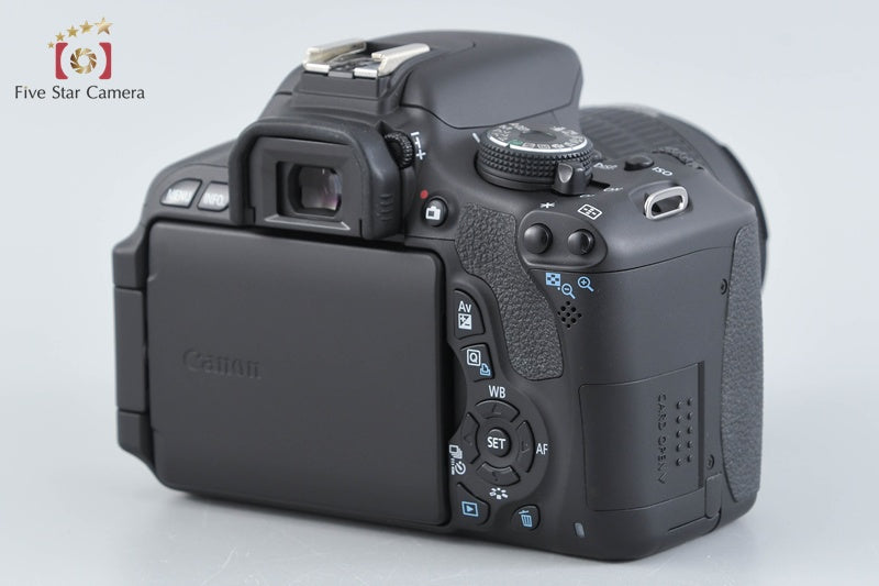 Canon EOS Kiss X5 / Rebel T3i / 600D 18.0 MP EF-S 18-55 IS II Lens