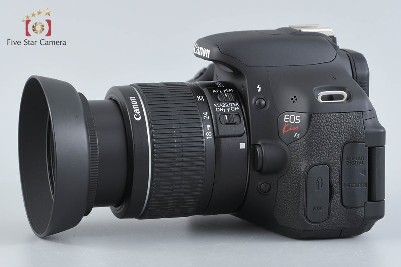 Canon EOS Kiss X5 / Rebel T3i / 600D 18.0 MP EF-S 18-55 IS II Lens
