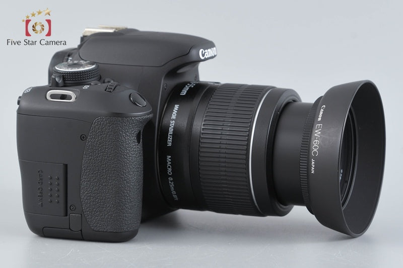 Canon EOS Kiss X5 / Rebel T3i / 600D 18.0 MP EF-S 18-55 IS II Lens