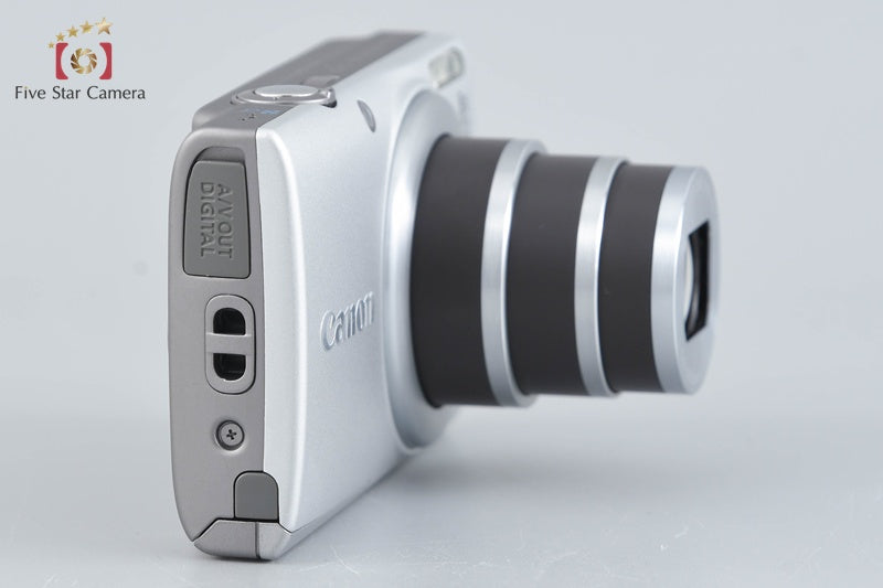 Canon PowerShot A4000 IS Silver 16.0 MP Digital Camera w/ Box