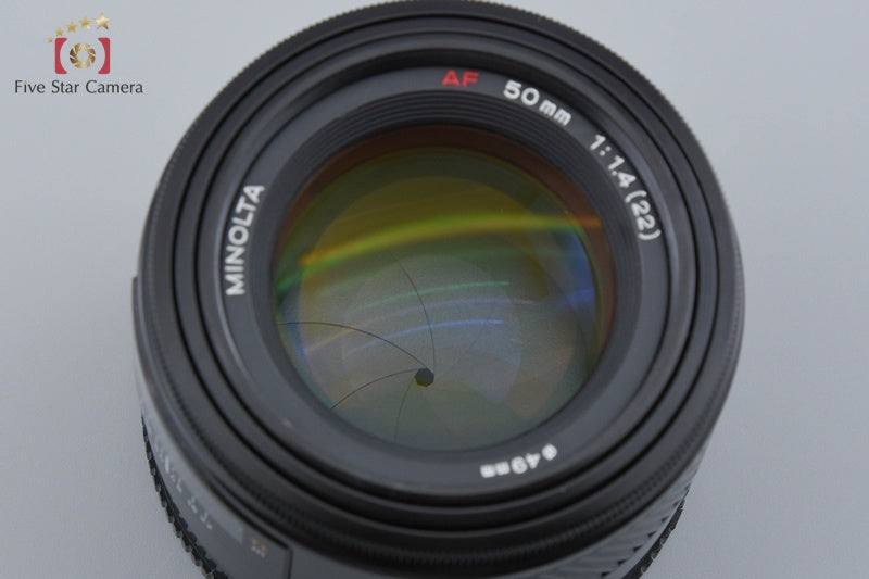 Minolta AF 50mm f/1.4 Early Model Sony / Minolta A Mount Lens