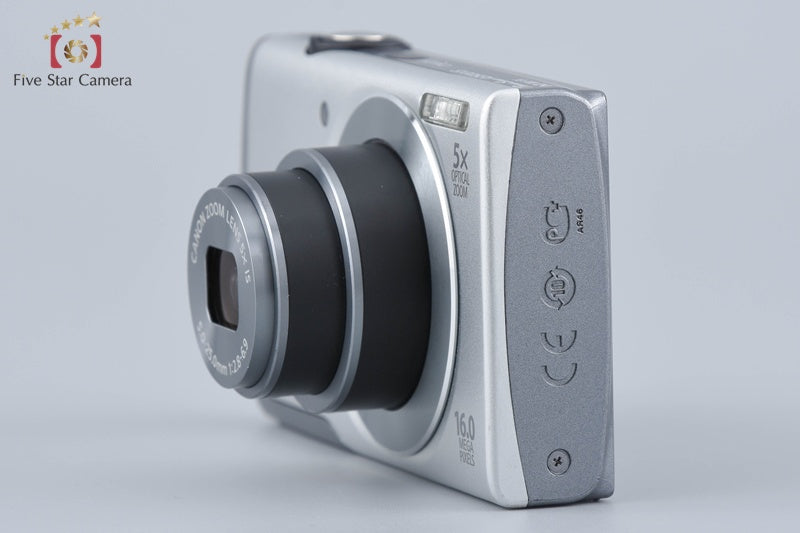 Canon PowerShot A3500 IS Silver 16.0 MP Digital Camera
