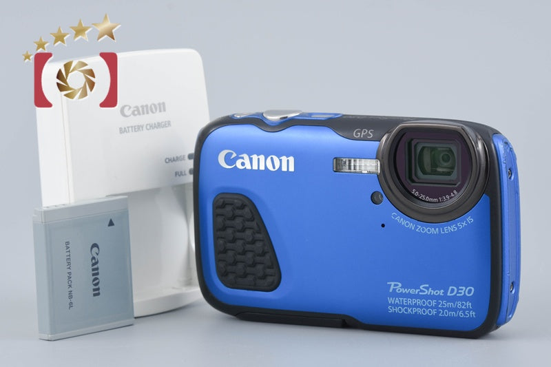 Canon PowerShot D30 12.1 MP Digital Camera