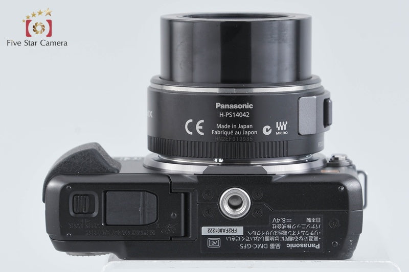 Panasonic DMC-GF5X Esprit Black 12.1 MP 14-42mm Lens [Japanese Language Only]