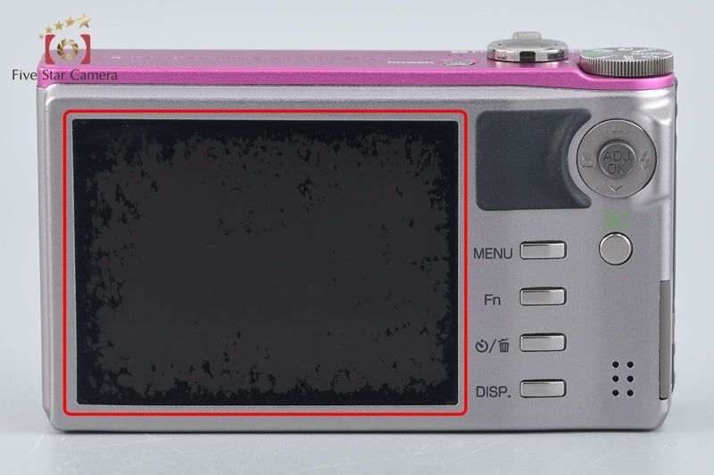 "Shutter count 3,348" Ricoh CX3 Light Gray x Pink 10.0 MP Digital Camera w/ Box