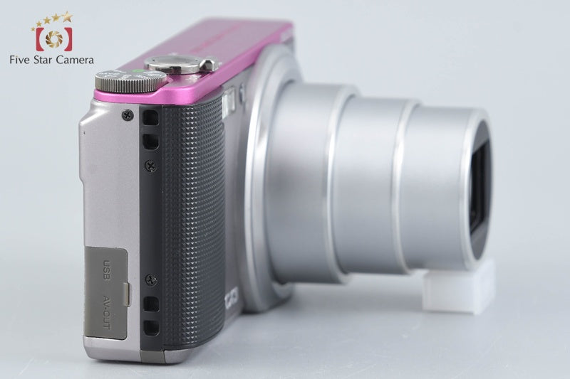"Shutter count 3,348" Ricoh CX3 Light Gray x Pink 10.0 MP Digital Camera w/ Box