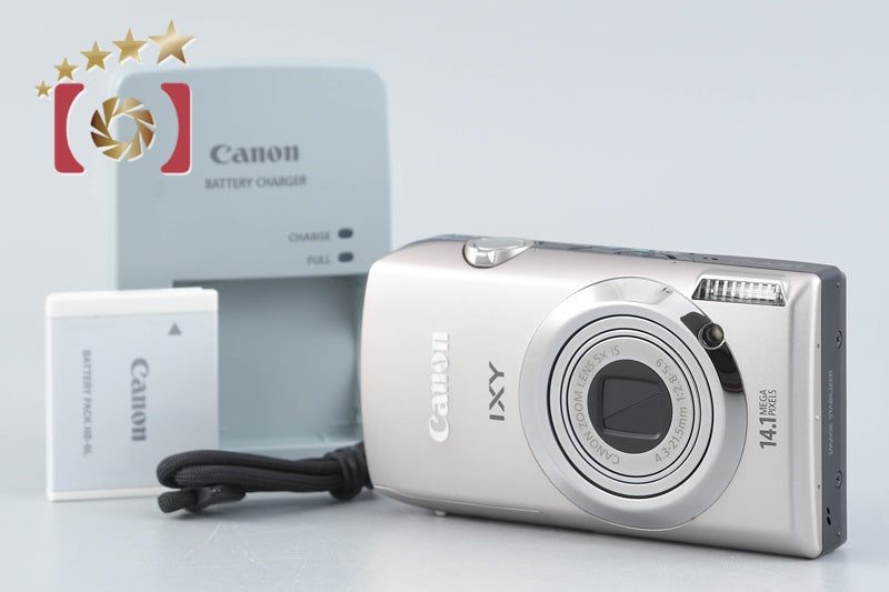 Canon IXY 10S Silver 14.1 MP Digital Camera