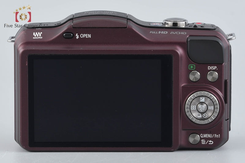 Panasonic LUMIX DMC-GF5 Brown 12.1 MP 14-42 Lens [Japanese Language Only]
