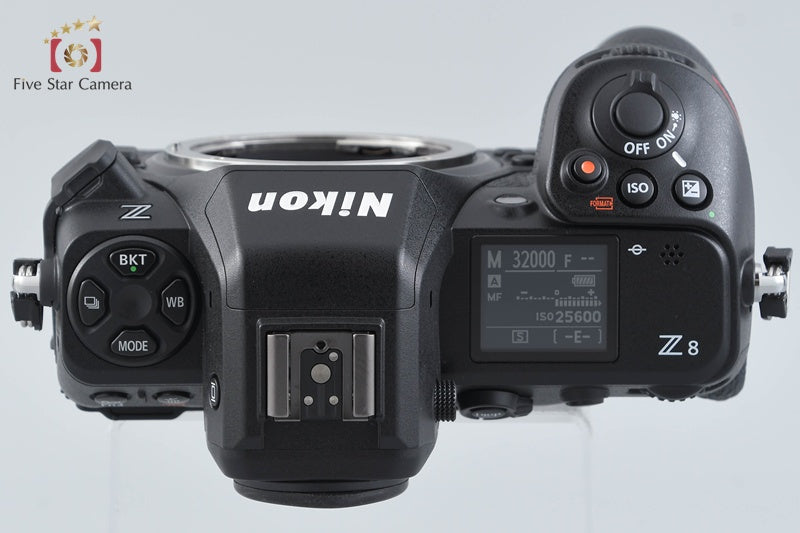 "Shutter count 4,048" Nikon Z8 45.7 MP Full Frame Digital Mirrorless Camera Body