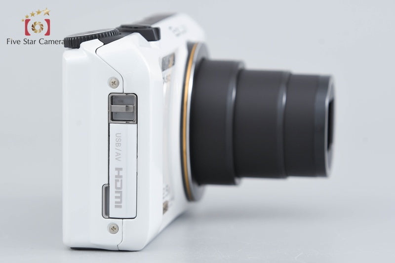 Casio EXILIM EX-ZR200 White 16.1 MP Digital Camera