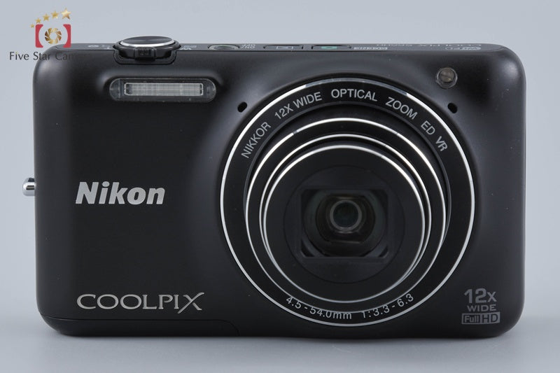 Nikon COOLPIX S6600 Black 16.0 MP Digital Camera