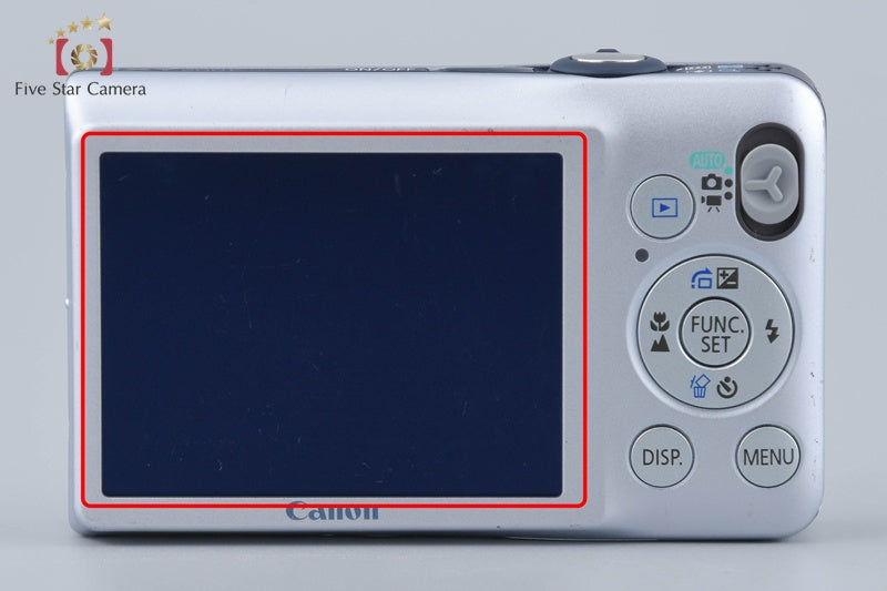 Canon IXY 200F Silver 12.1 MP Digital Camera