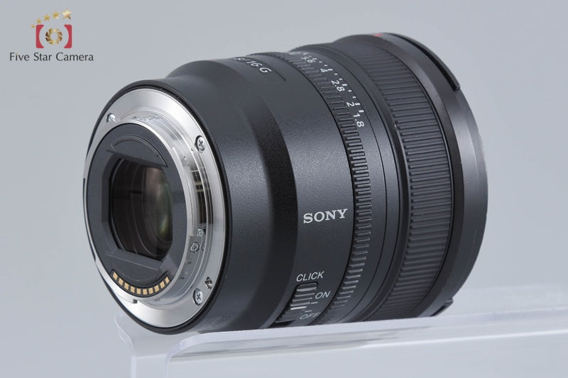 Sony FE 16mm f/1.8 G SEL16F18G