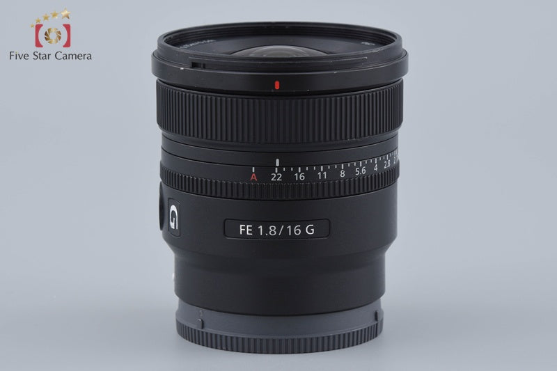 Sony FE 16mm f/1.8 G SEL16F18G