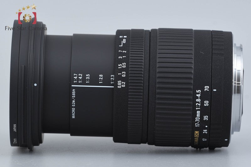 SIGMA 17-70mm f/2.8-4.5 DC for Canon