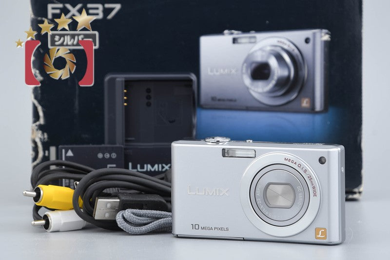 Panasonic LUMIX DMC-FX37 Silver 10.1 MP Digital Camera [Japanese Language Only]