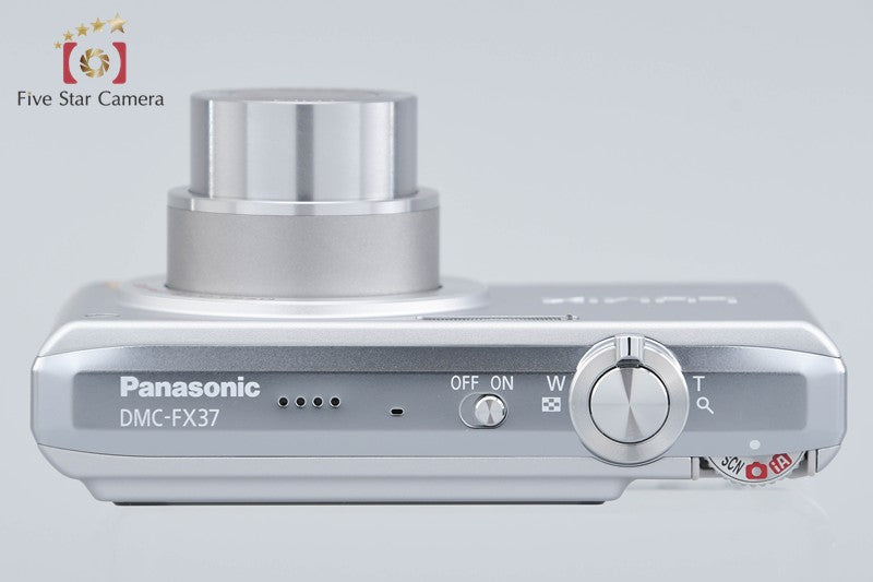 Panasonic LUMIX DMC-FX37 Silver 10.1 MP Digital Camera [Japanese Language Only]