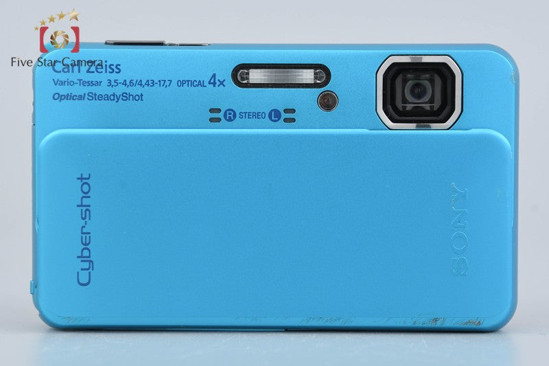 Sony Cyber-Shot DSC-TX10 Blue 16.2 MP Digital Camera [Japanese Language Only]