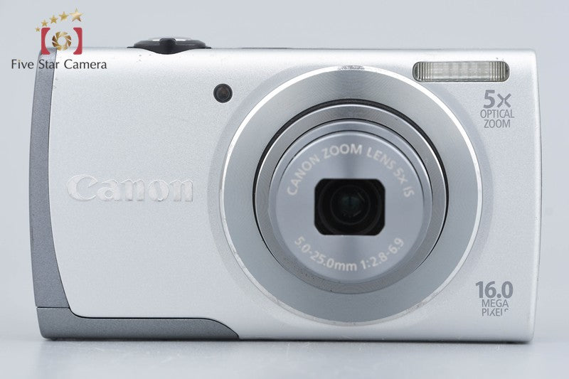 Canon PowerShot A3500 IS Silver 16.0 MP Digital Camera