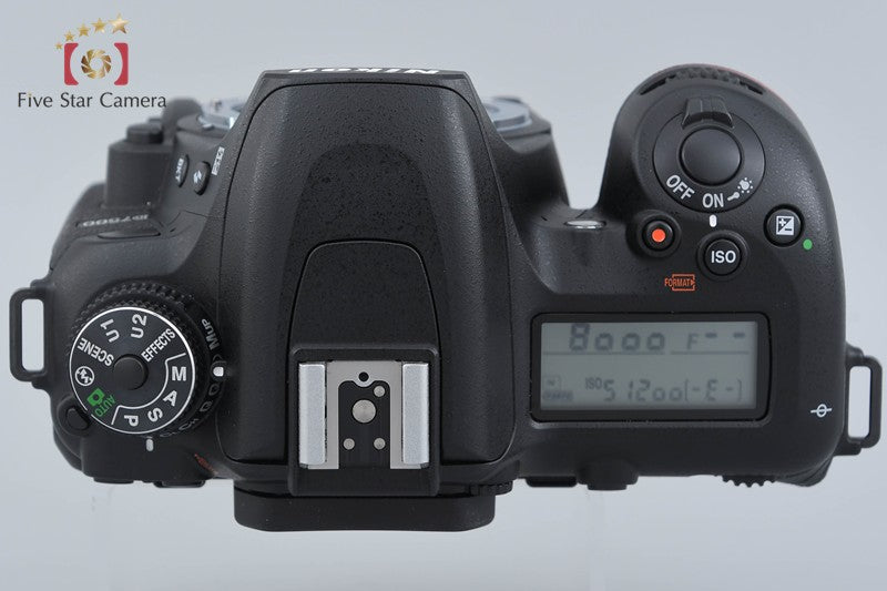 "Shutter count 3,811" Nikon D7500 20.9 MP Digital SLR Camera Body