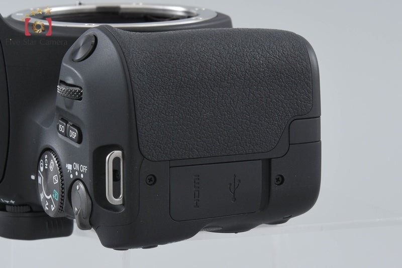 "Count 4,994" Canon EOS Kiss X9 / Rebel SL2 / 200D Black 24.2MP DSLR Camera Body