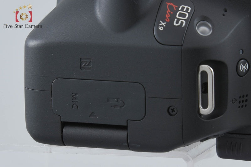 "Count 4,994" Canon EOS Kiss X9 / Rebel SL2 / 200D Black 24.2MP DSLR Camera Body