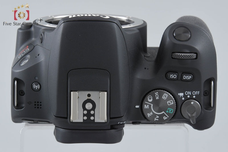 "Count 4,994" Canon EOS Kiss X9 / Rebel SL2 / 200D Black 24.2MP DSLR Camera Body
