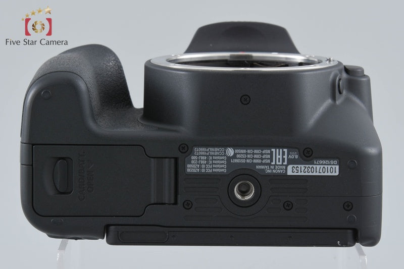 "Count 4,994" Canon EOS Kiss X9 / Rebel SL2 / 200D Black 24.2MP DSLR Camera Body