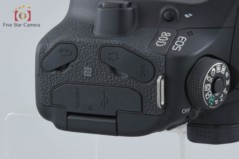 Canon EOS 80D 24.2 MP Digital SLR Camera Body