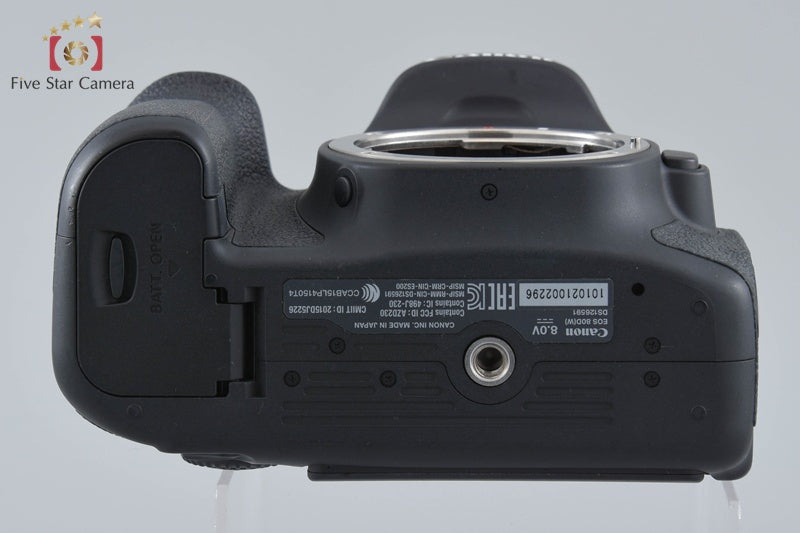 Canon EOS 80D 24.2 MP Digital SLR Camera Body