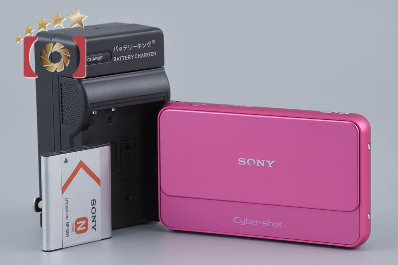 SONY Cyber-shot DSC-T99 Pink 14.1 MP Digital Camera [Japanese Language Only]
