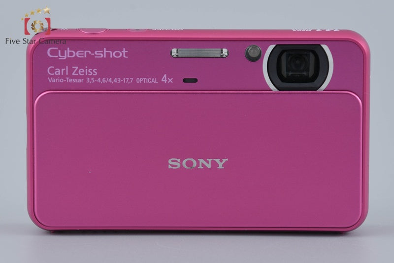 SONY Cyber-shot DSC-T99 Pink 14.1 MP Digital Camera [Japanese Language Only]
