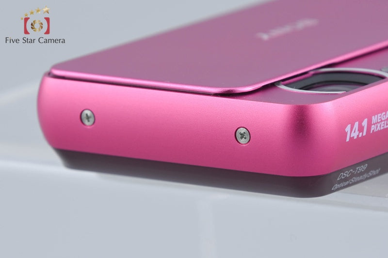 SONY Cyber-shot DSC-T99 Pink 14.1 MP Digital Camera [Japanese Language Only]
