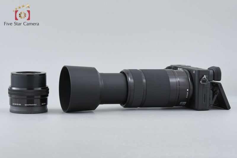 Sony Alpha α6400 ILCE-6400 Black 16-50 55-210 Lenses [Japanese Language Only]