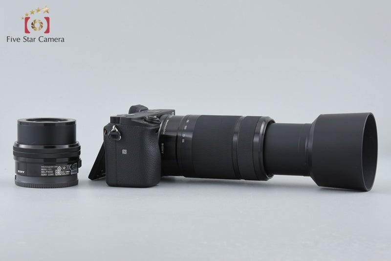Sony Alpha α6400 ILCE-6400 Black 16-50 55-210 Lenses [Japanese Language Only]