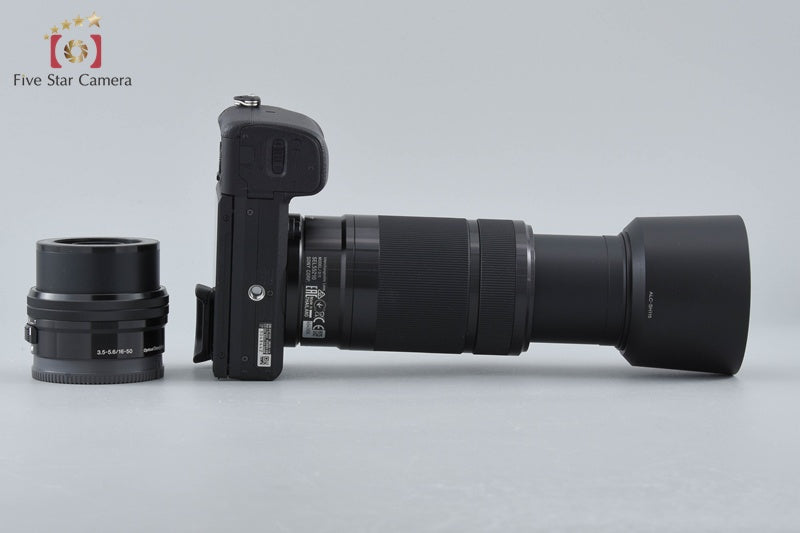 Sony Alpha α6400 ILCE-6400 Black 16-50 55-210 Lenses [Japanese Language Only]