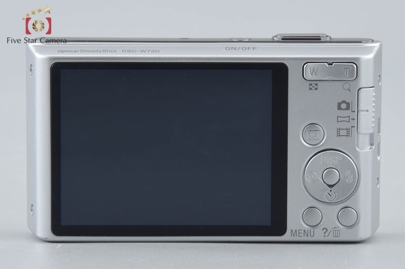 SONY Cyber-shot DSC-W730 Silver 16.1 MP Digital Camera [Japanese Language Only]