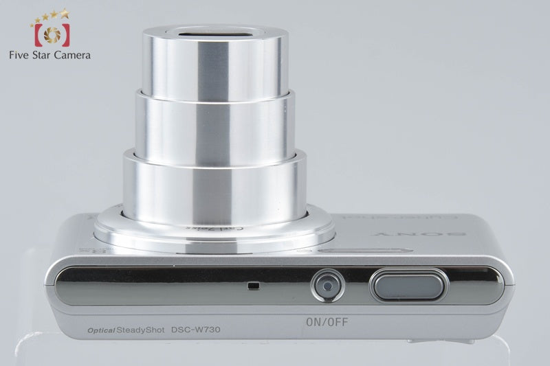 SONY Cyber-shot DSC-W730 Silver 16.1 MP Digital Camera [Japanese Language Only]