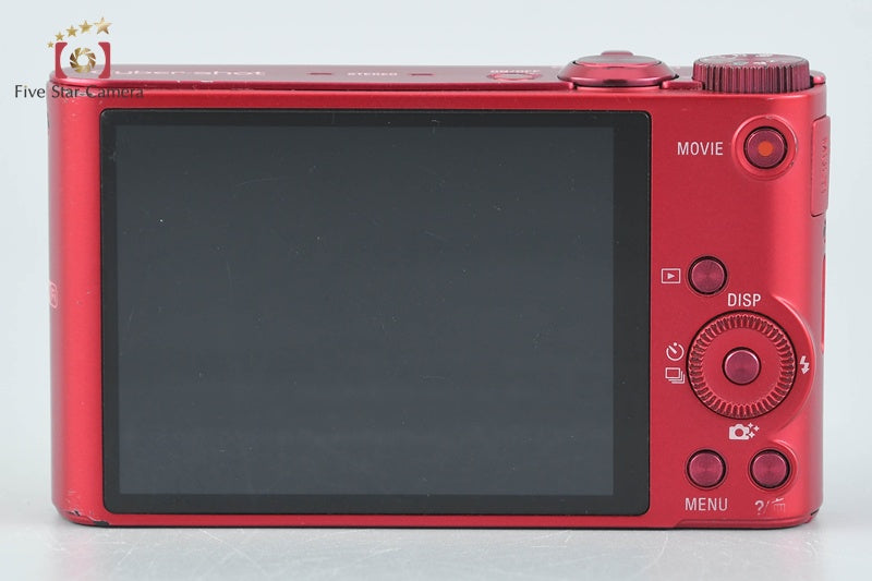 SONY Cyber-shot DSC-WX300 Red 18.2 MP Digital Camera [Multiple Languages]