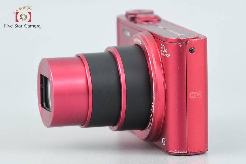 SONY Cyber-shot DSC-WX300 Red 18.2 MP Digital Camera [Multiple Languages]