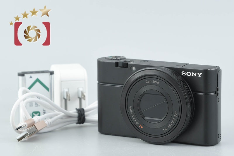 Sony Cyber-Shot DSC-RX100 20.2 MP Digital Camera [Japanese Language Only]