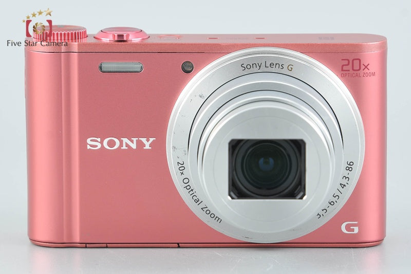 Sony Cyber-Shot DSC-WX350 Pink 18.2 MP Digital Camera [Multiple Languages]