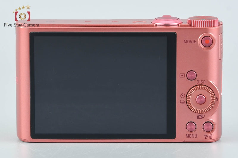 Sony Cyber-Shot DSC-WX350 Pink 18.2 MP Digital Camera [Multiple Languages]