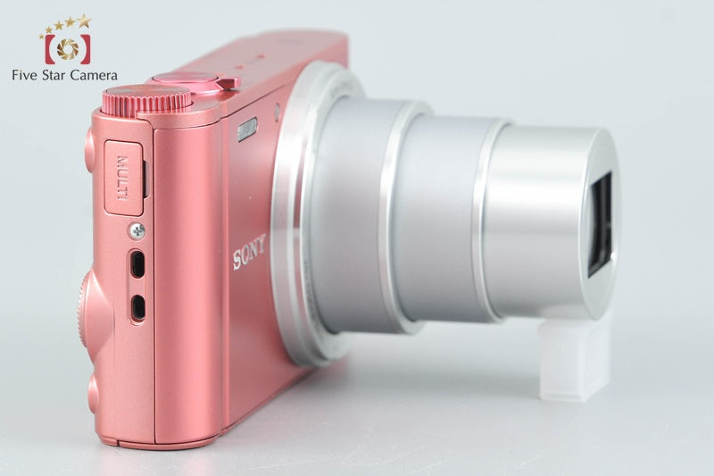 Sony Cyber-Shot DSC-WX350 Pink 18.2 MP Digital Camera [Multiple Languages]
