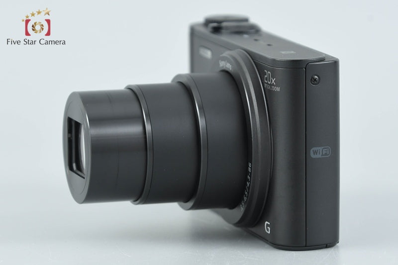 Sony Cyber-Shot DSC-WX350 Black 18.2 MP Digital Camera [Multiple Languages]