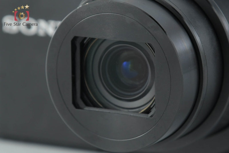 Sony Cyber-Shot DSC-WX350 Black 18.2 MP Digital Camera [Multiple Languages]