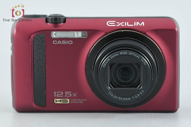 Casio HIGH SPEED EXILIM EX-ZR300 Red 16.1 MP Digital Camera