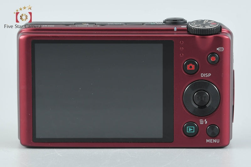 Casio HIGH SPEED EXILIM EX-ZR300 Red 16.1 MP Digital Camera