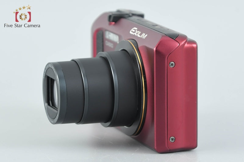 Casio HIGH SPEED EXILIM EX-ZR300 Red 16.1 MP Digital Camera
