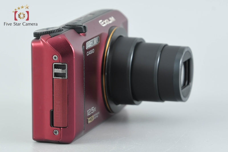 Casio HIGH SPEED EXILIM EX-ZR300 Red 16.1 MP Digital Camera